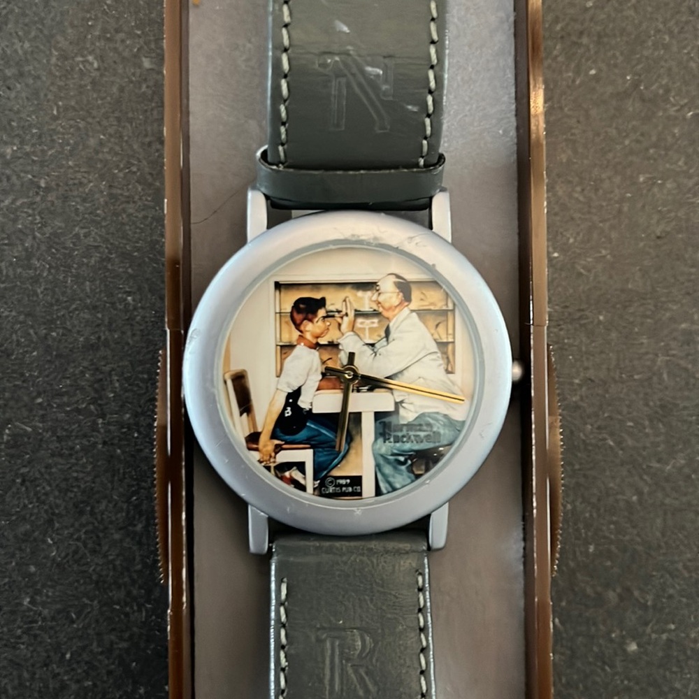 classic moments norman rockwell from bulova optometrist